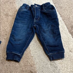 Kids Blue Denim Jogger Jeans- 12 months